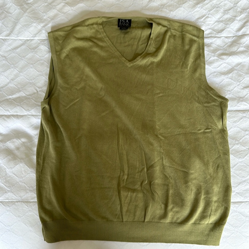 Jos. A. Bank Sweater Vest Size XL